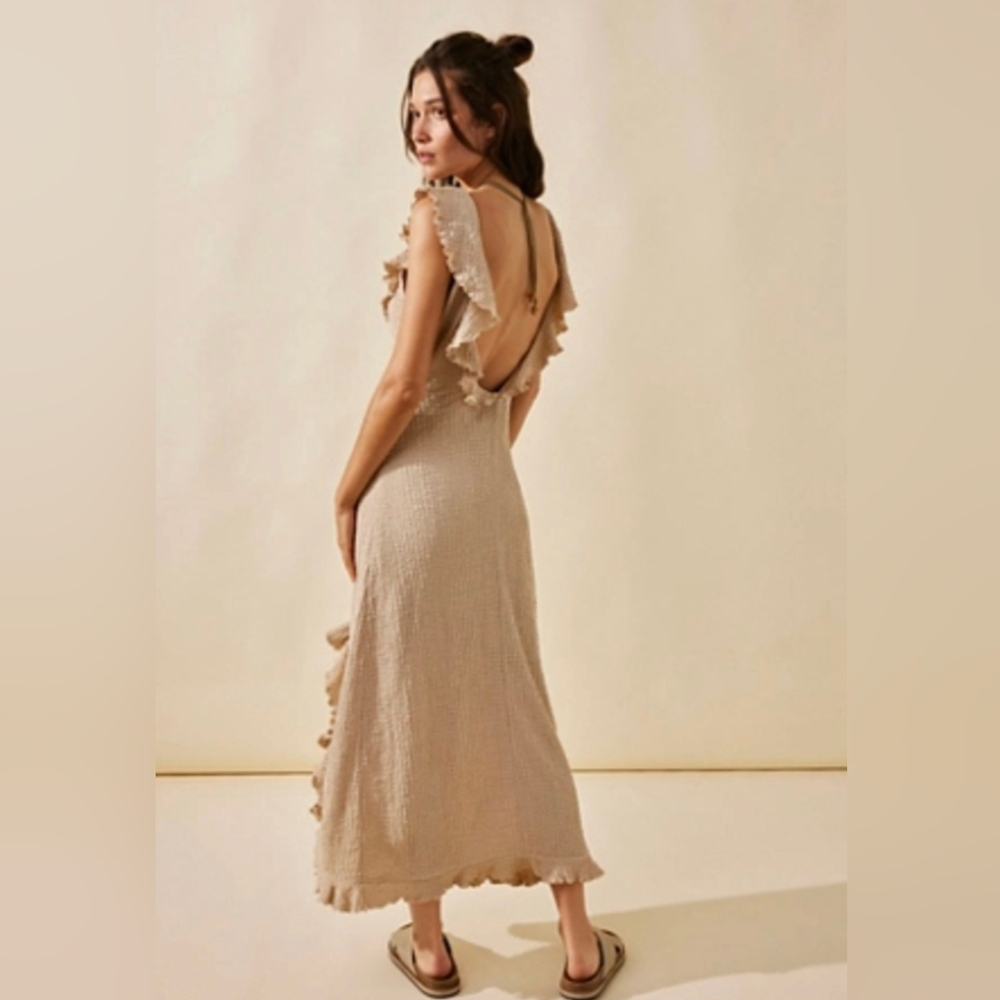 Free People Beach NWT Sand Midi Dress